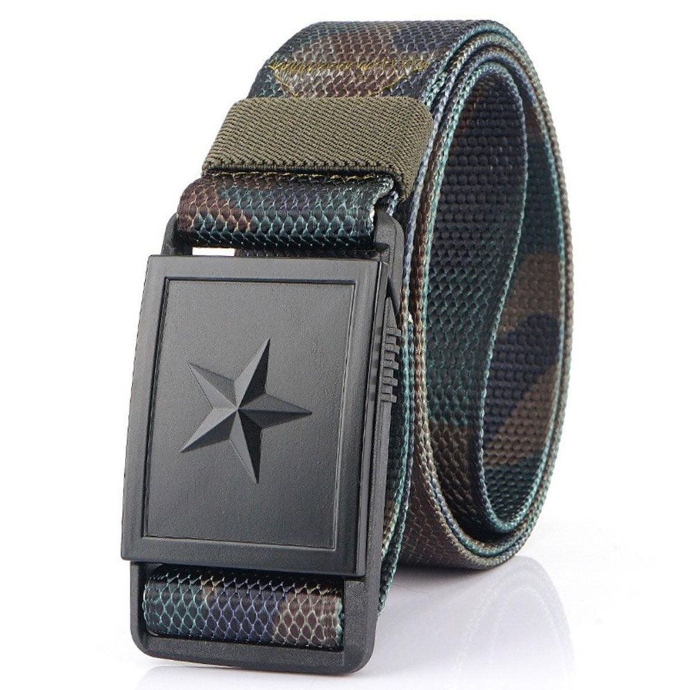 Ceinture en Toile Nylon avec Boucle à Attache Rapide Modèle Nariman - La Ceinturerie