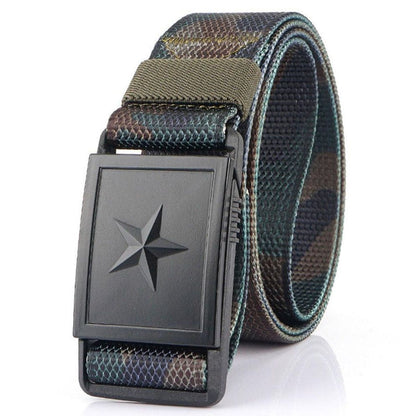 Ceinture en Toile Nylon avec Boucle à Attache Rapide Modèle Nariman - La Ceinturerie