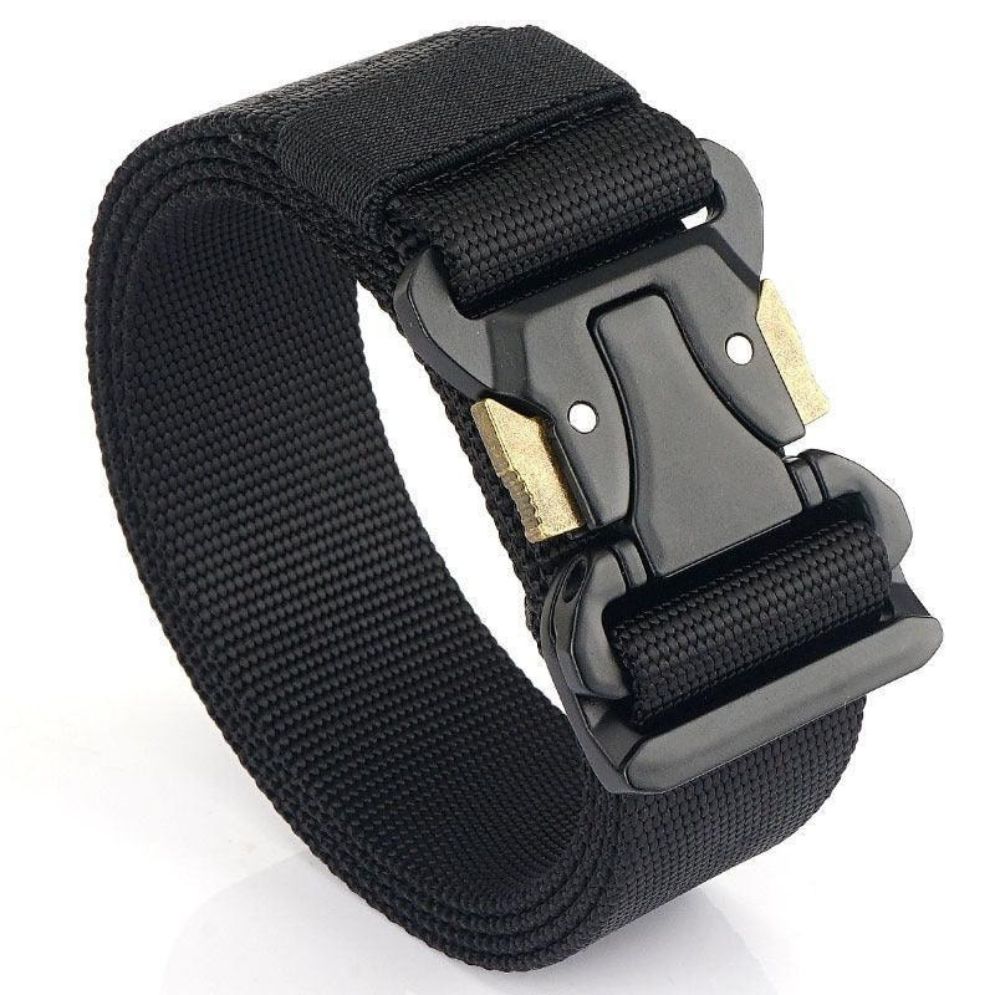 Ceinture Toile Nylon Élastique Boucle Modèle Robinn - La Ceinturerie