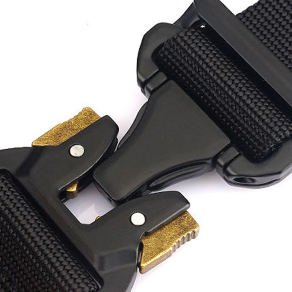 Ceinture Toile Nylon Élastique Boucle Modèle Robinn - La Ceinturerie