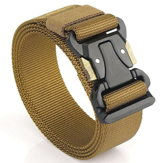 Ceinture Toile Nylon Élastique Boucle Modèle Robinn - La Ceinturerie