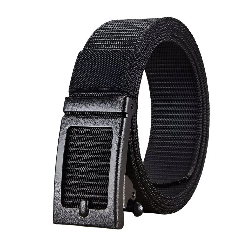 Ceinture Toile Homme Boucle Automatique Modèle Efisio - La Ceinturerie