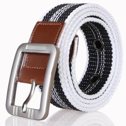 Ceinture en Toile pour Homme Modèle Achoris - La Ceinturerie