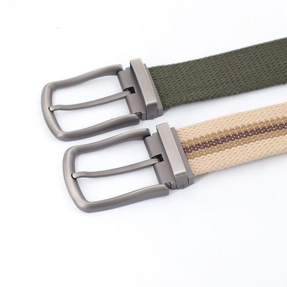 Ceinture en Toile pour Homme Modèle Amense - La Ceinturerie
