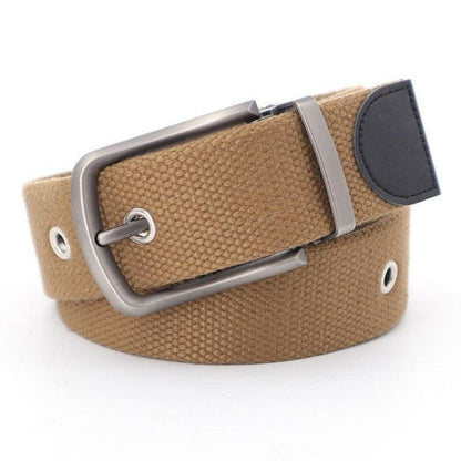 Ceinture en Toile pour Homme Modèle Amense - La Ceinturerie
