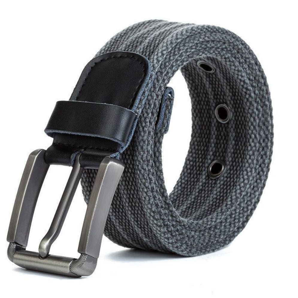 Ceinture en Toile pour Homme Modèle Amense - La Ceinturerie
