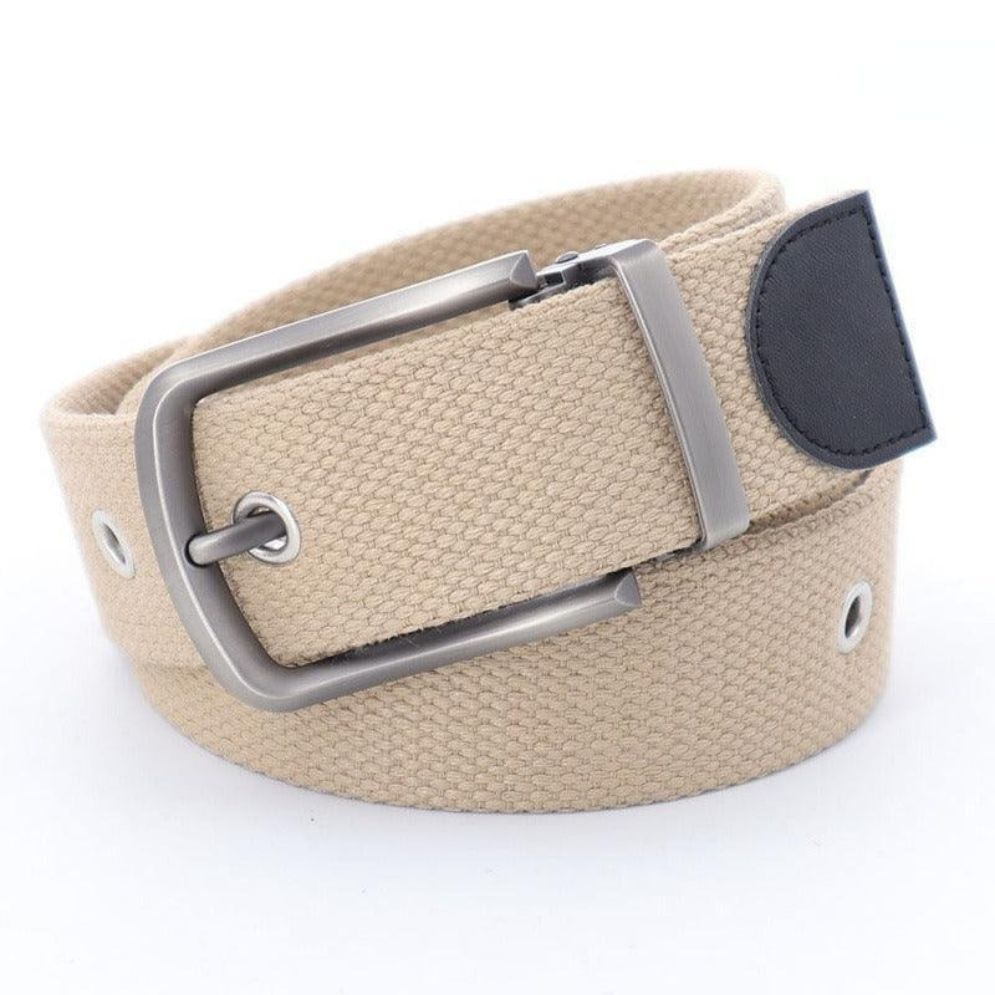 Ceinture en Toile pour Homme Modèle Amense - La Ceinturerie
