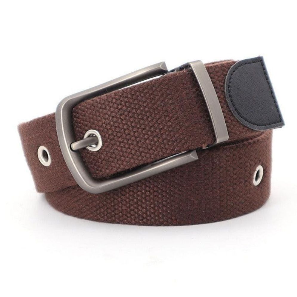 Ceinture en Toile pour Homme Modèle Amense - La Ceinturerie
