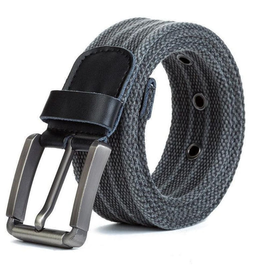 Ceinture en Toile pour Homme Modèle Nolan - La Ceinturerie