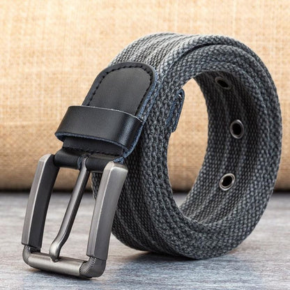 Ceinture en Toile pour Homme Modèle Nolan - La Ceinturerie