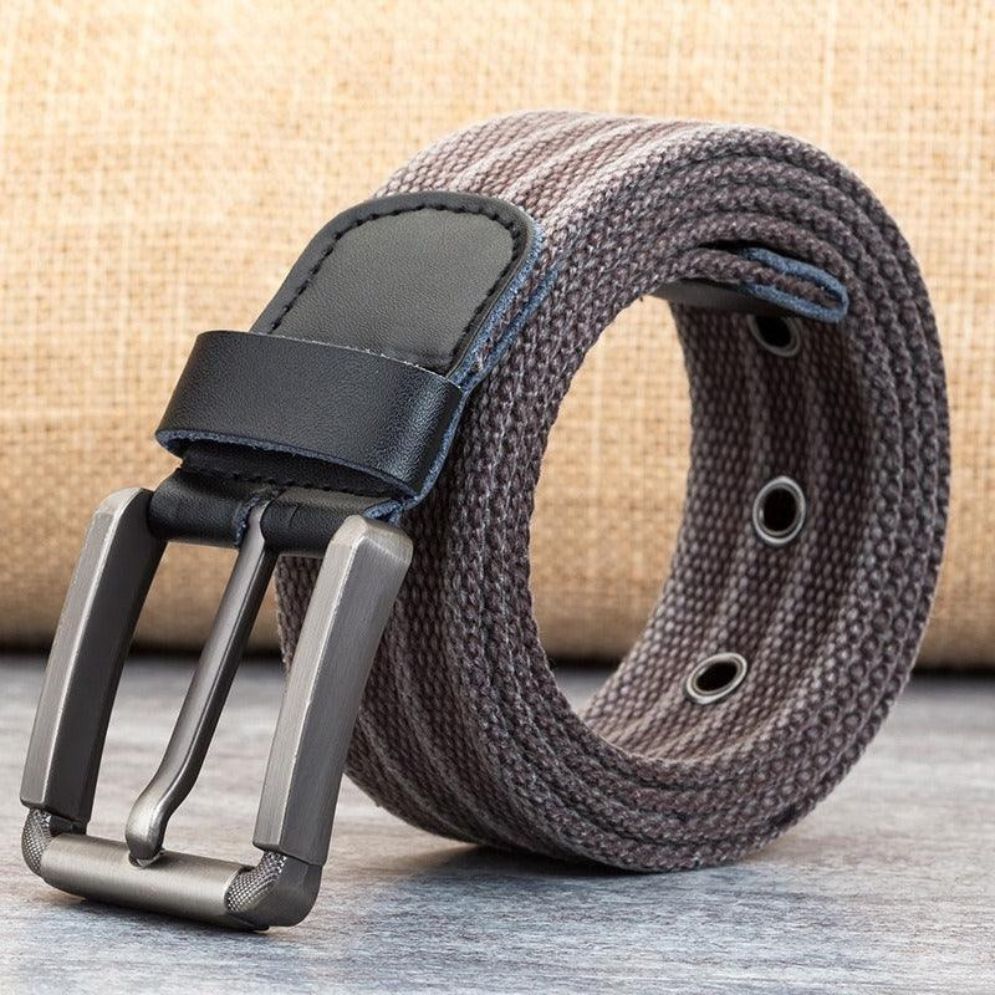 Ceinture en Toile pour Homme Modèle Nolan - La Ceinturerie