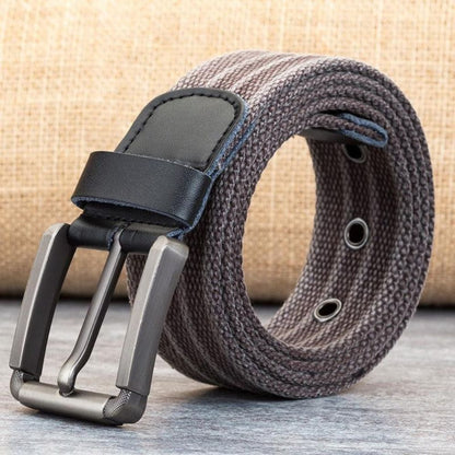 Ceinture en Toile pour Homme Modèle Nolan - La Ceinturerie