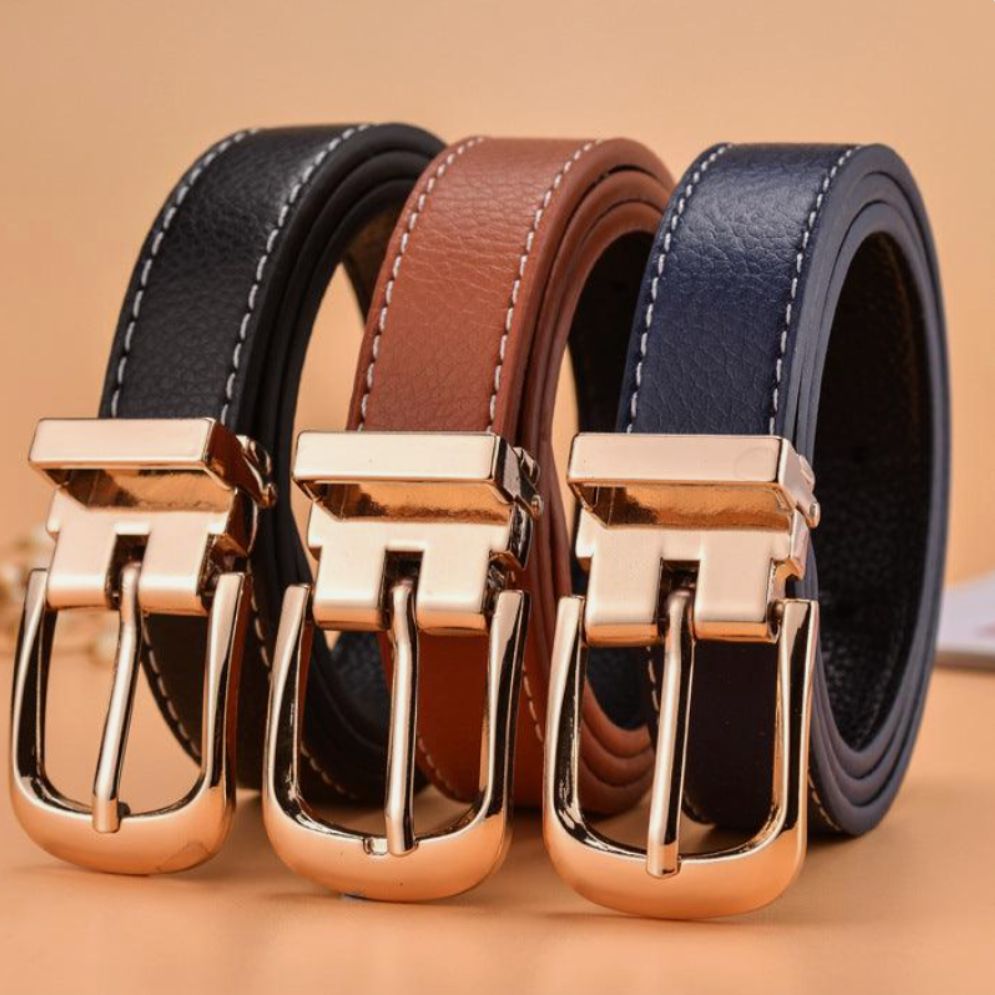 Ceinture Enfant Ajustable pour Fille ou Garçon en Simili Vegan - La Ceinturerie