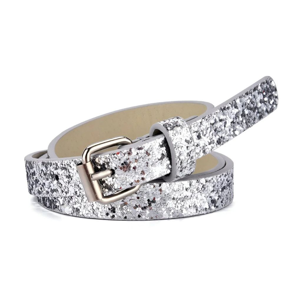 Ceinture Fille ou Garçon Simili Boucle Modèle Shine - La Ceinturerie