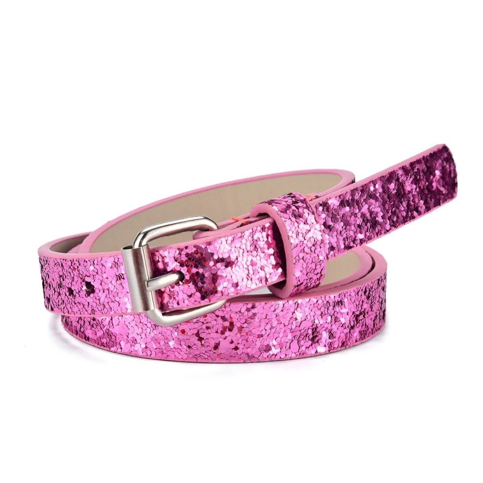 Ceinture Fille ou Garçon Simili Boucle Modèle Shine - La Ceinturerie