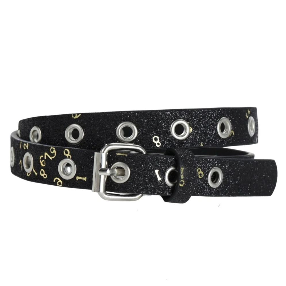 Ceinture Enfant Fille Garçon Pailleté Motif Modèle Ada - La Ceinturerie