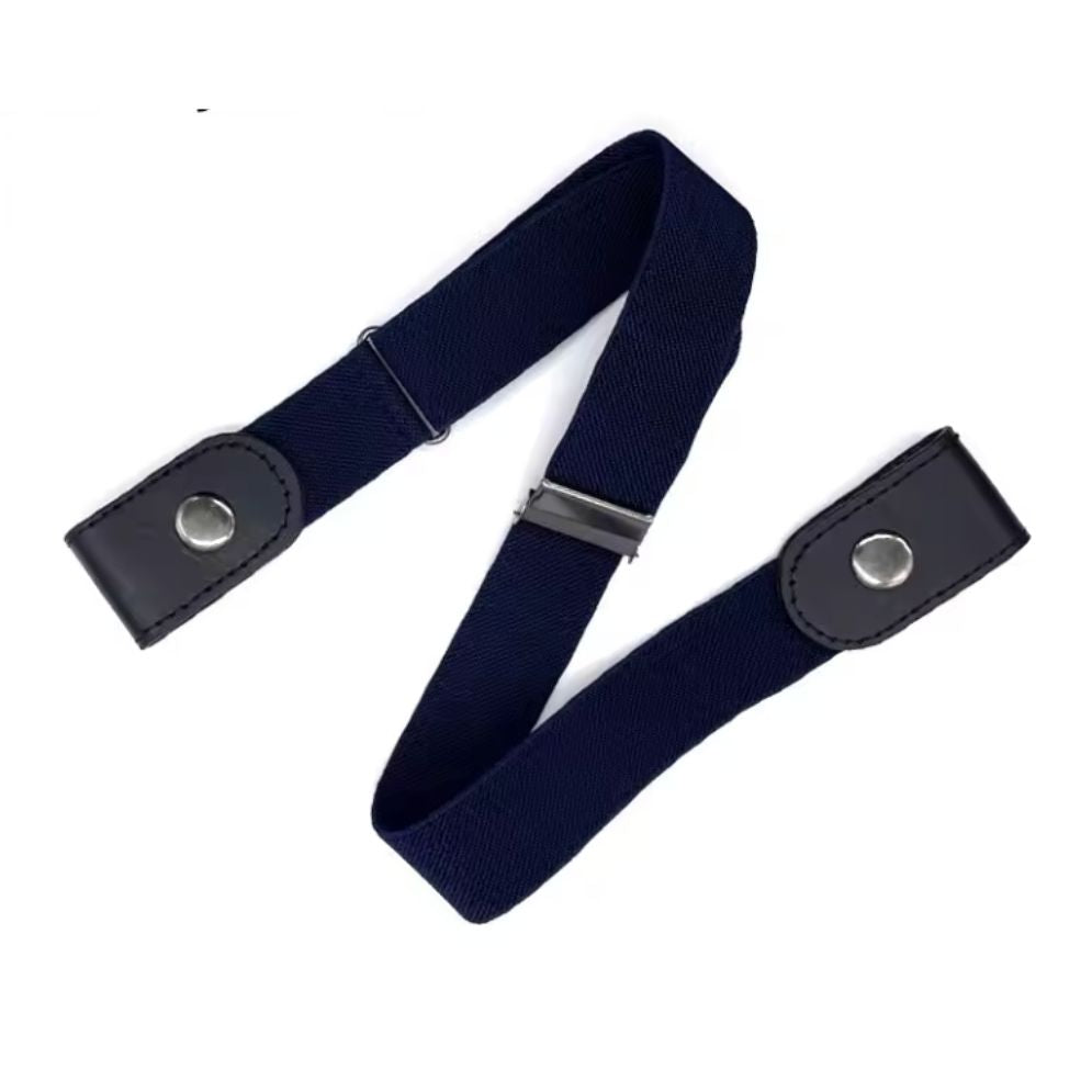 Ceinture Enfant Élastique Sans Boucle Moderne Plusieurs Couleurs Marine