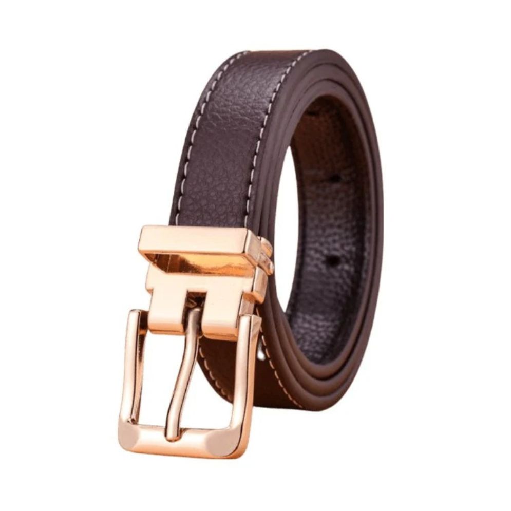Ceinture Enfant Fille ou Garçon Faite en Simili Café