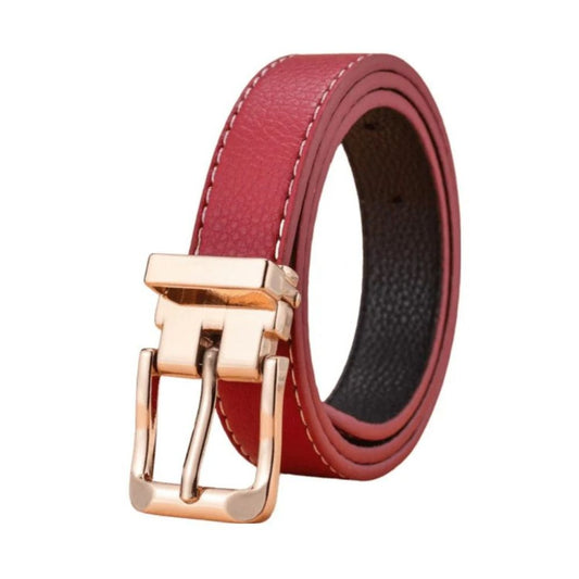Ceinture Enfant Fille ou Garçon Faite en Simili Rouge