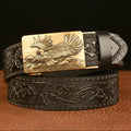 Ceinture Toile Homme Boucle Automatique Modèle Mauli - La Ceinturerie
