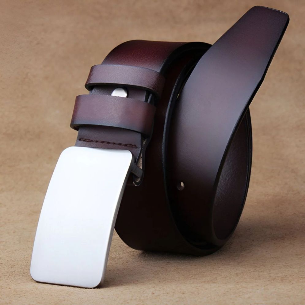 Ceinture Costume Cuir Automatique Homme Modèle Julien - La Ceinturerie
