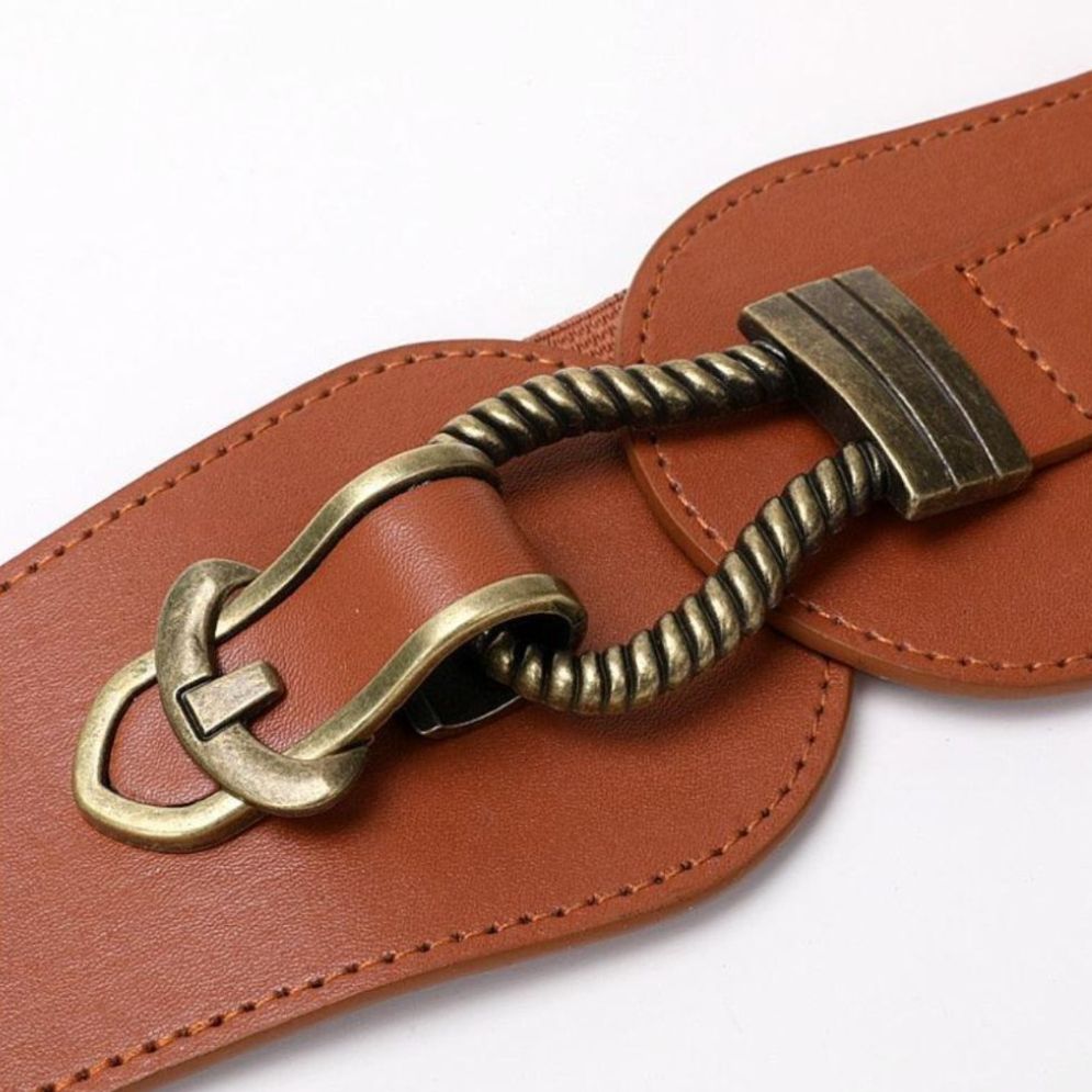 Ceinture Extra Large XXL À Boucle Double Ardillon