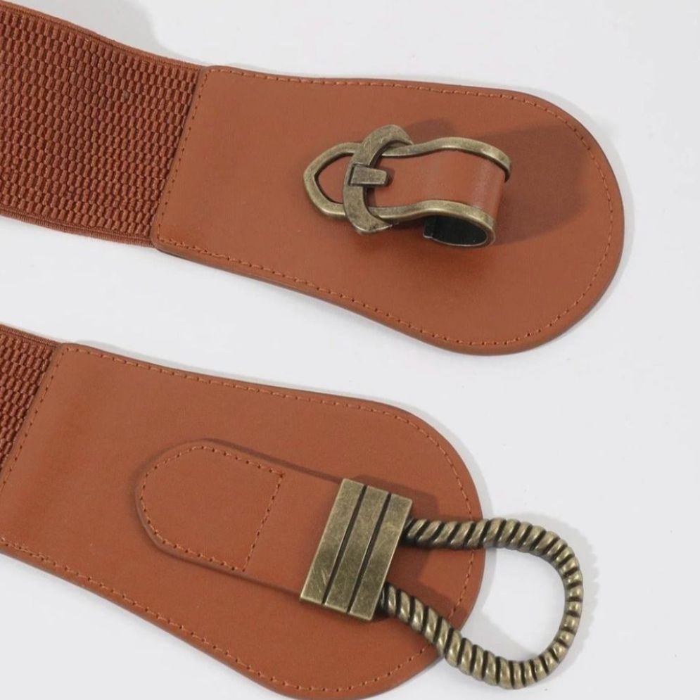 Ceinture Extra Large XXL À Boucle Double Ardillon