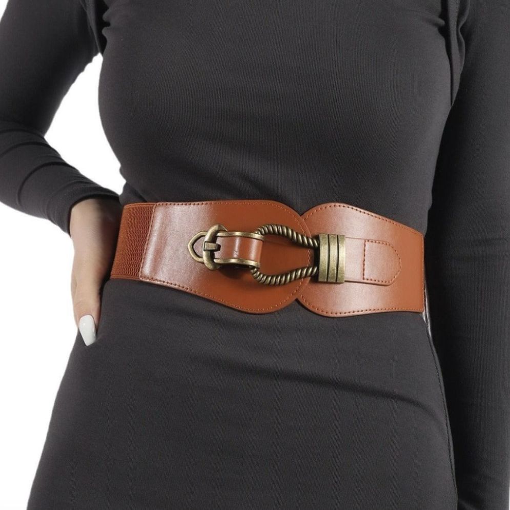 Ceinture Extra Large XXL À Boucle Double Ardillon