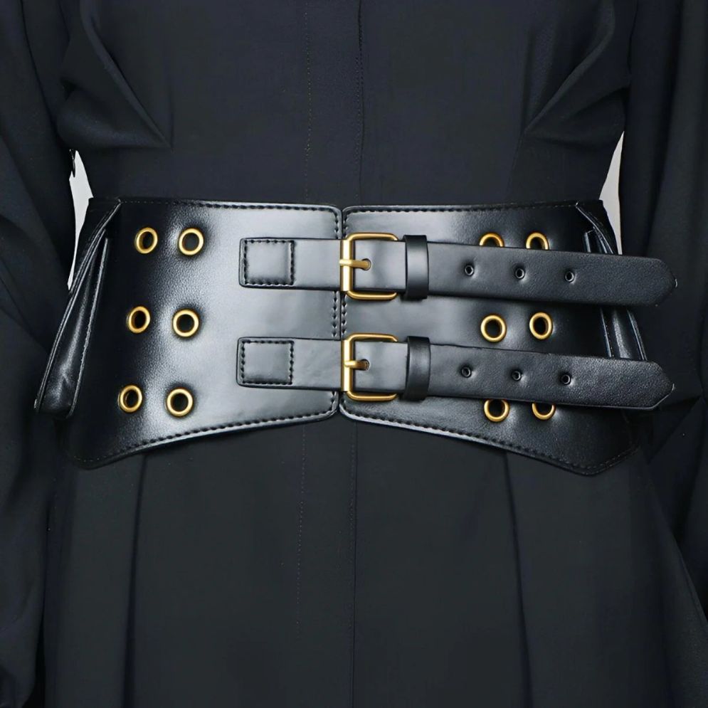 Ceinture Extra Large XXL Boucles Poche Modèle Esmé - La Ceinturerie