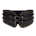 Ceinture Large XXL Boucle Ardillon Double Modèle Amber