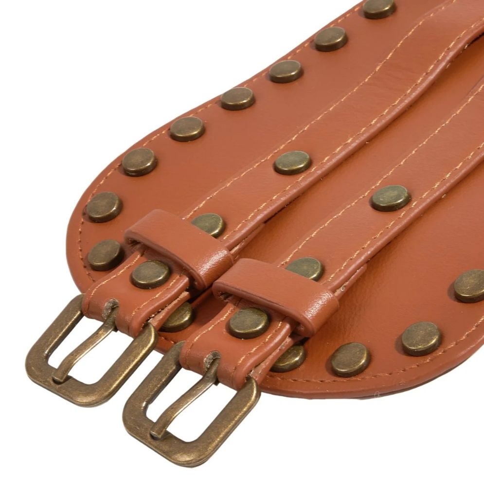 Ceinture Large XXL Boucle Ardillon Double Modèle Amber