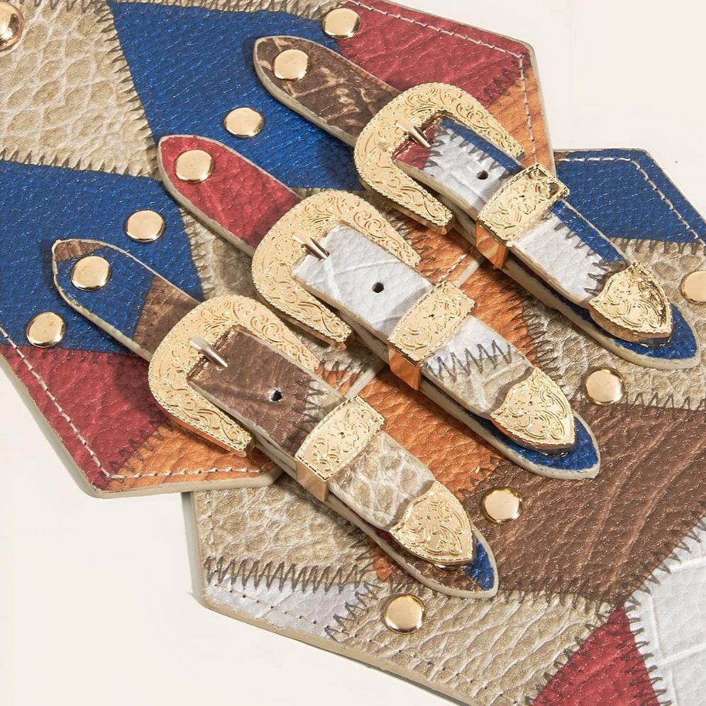 Ceinture Large XXL Boucle Ardillon Multi Modèle Priya - La Ceinturerie
