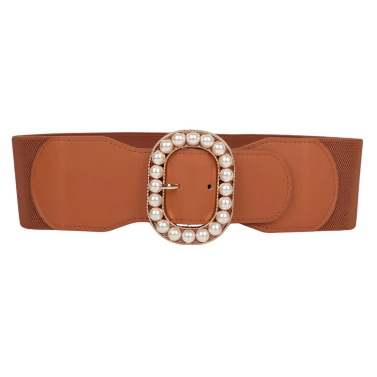 Ceinture Large XXL Boucle Perles Modèle Akyo - La Ceinturerie
