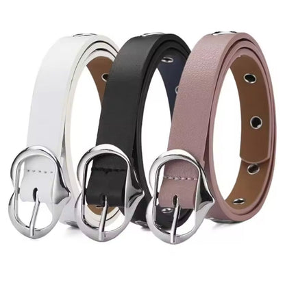 Ceinture Fille en Simili Cuir à Coeurs de Couleurs