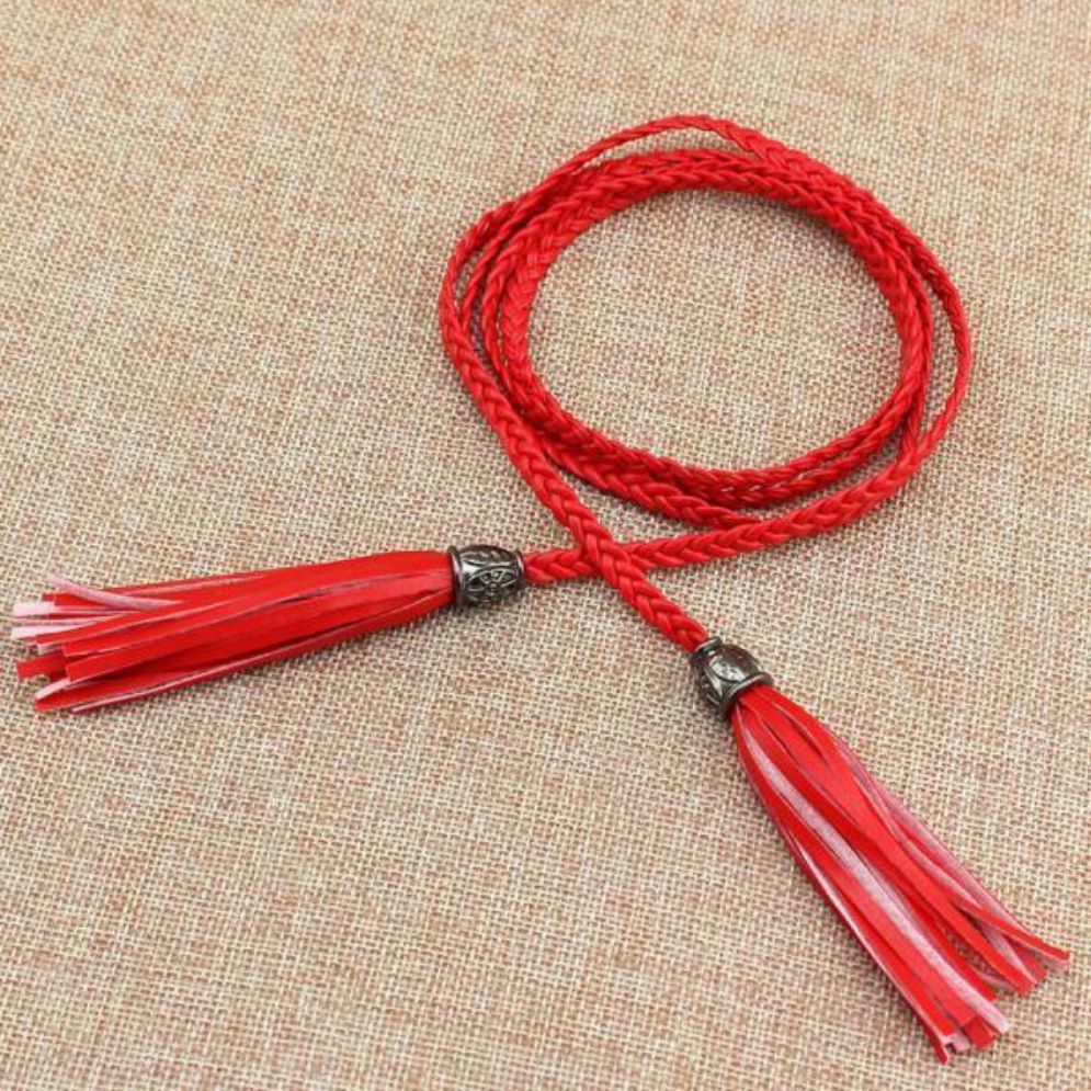 Ceinture Fine à Nouer Modèle Viktoria - La Ceinturerie