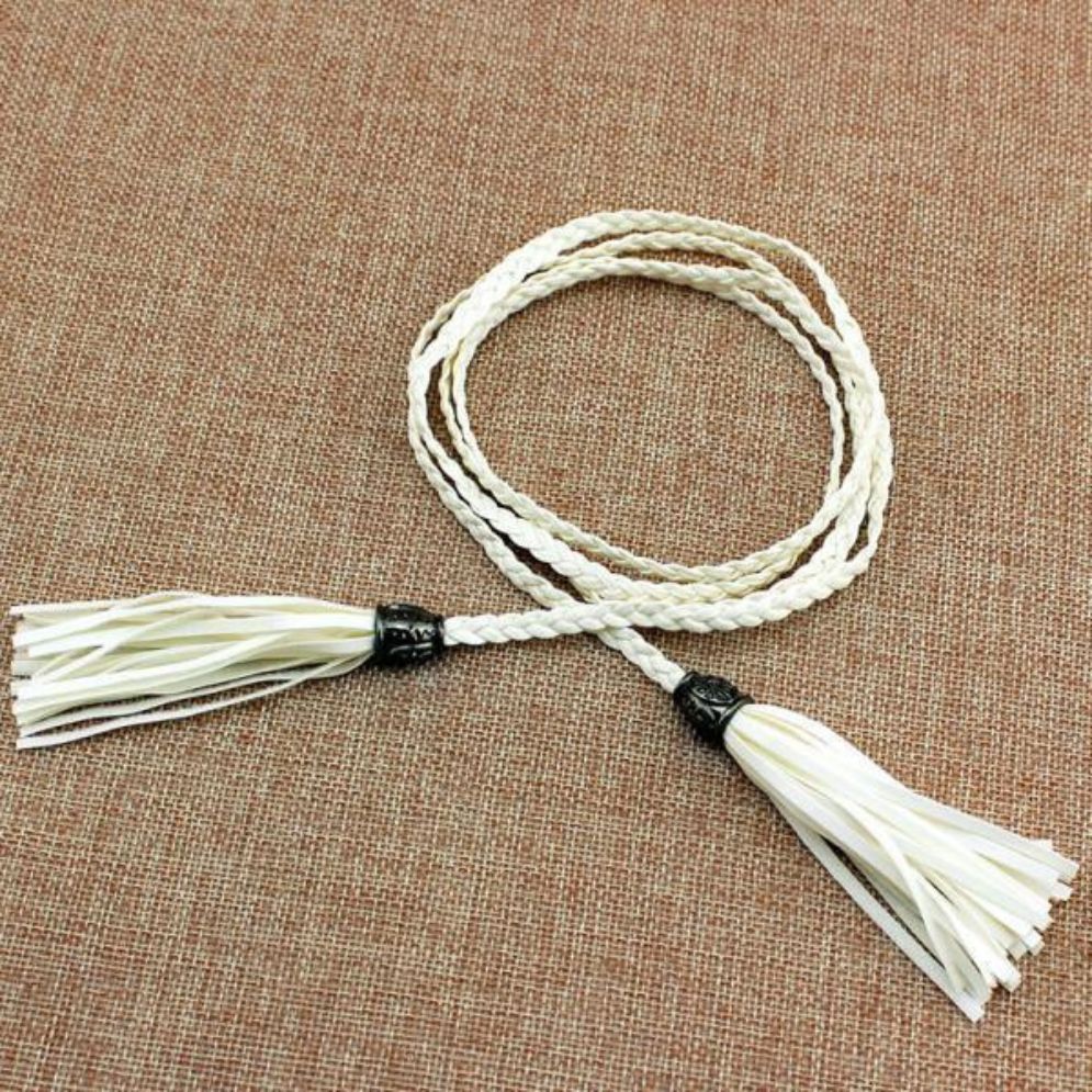 Ceinture Fine à Nouer Modèle Viktoria - La Ceinturerie