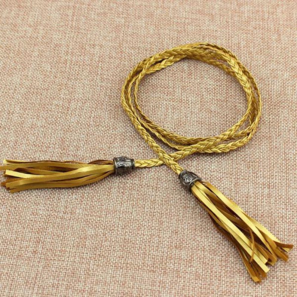 Ceinture Fine à Nouer Modèle Viktoria - La Ceinturerie