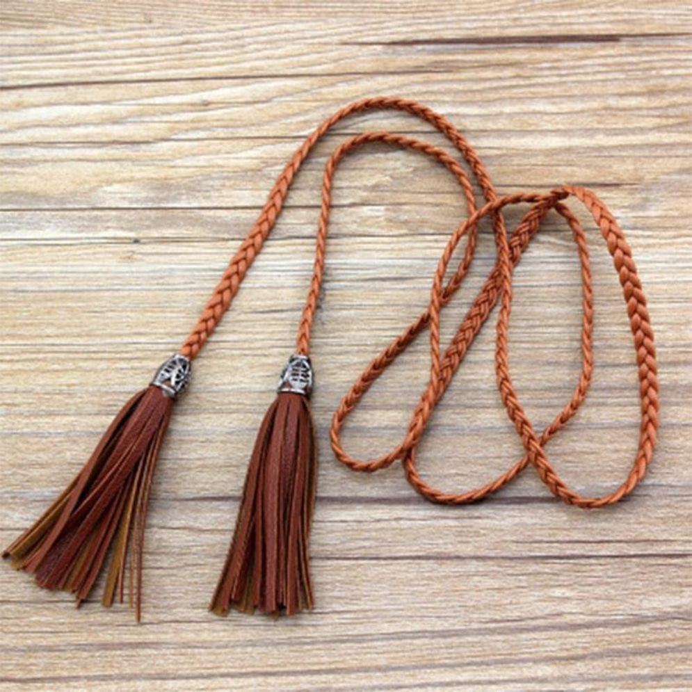 Ceinture Fine à Nouer Modèle Viktoria - La Ceinturerie