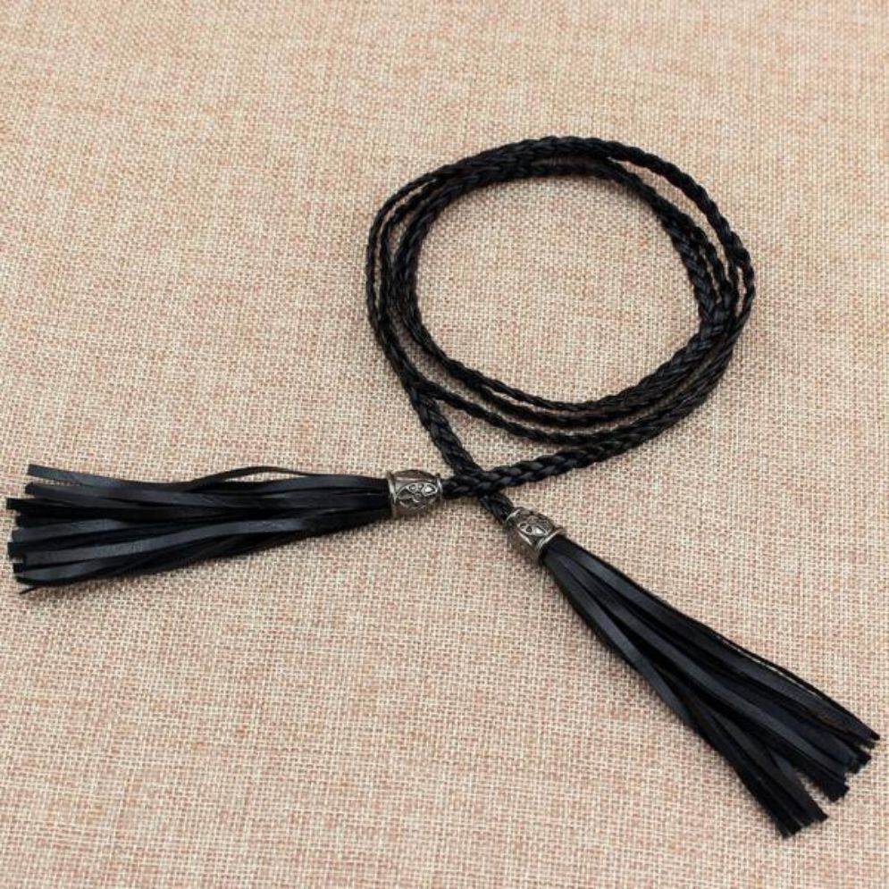 Ceinture Fine à Nouer Modèle Viktoria - La Ceinturerie