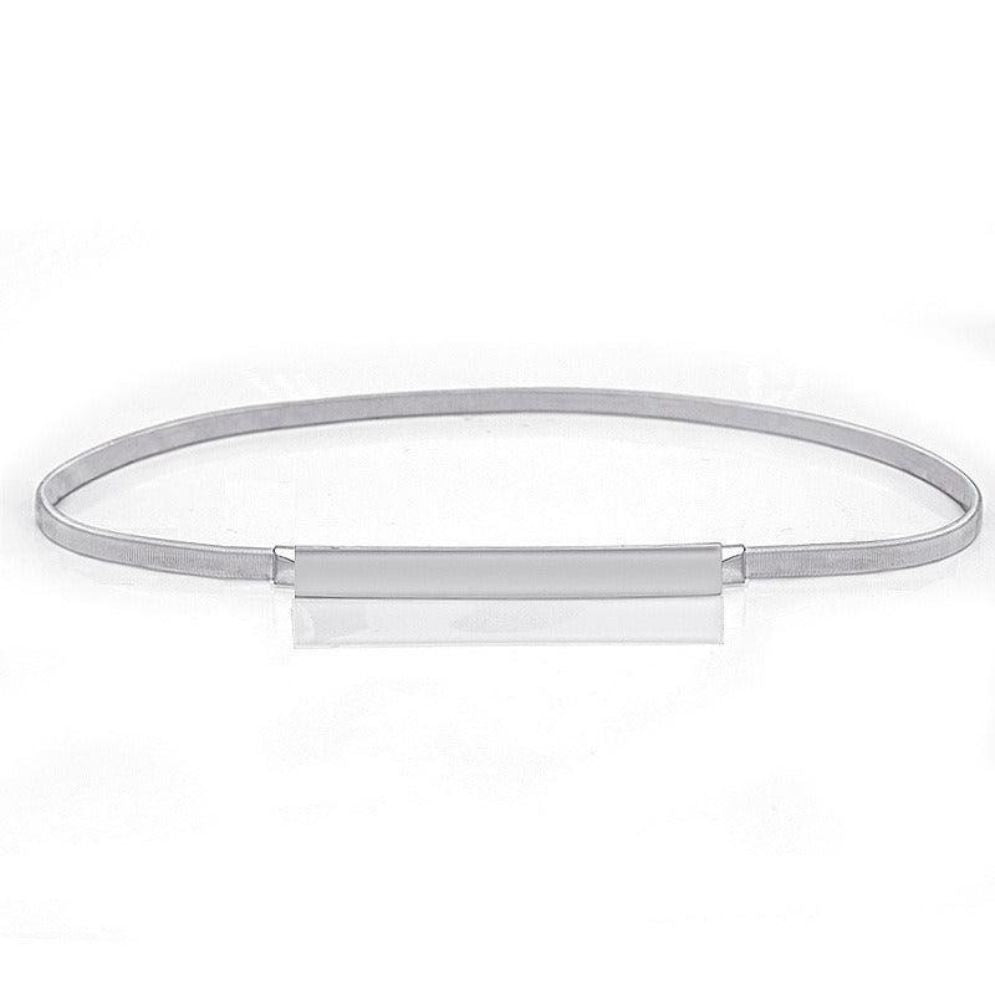 Ceinture Fine Dorée ou Argentée Femme Modèle Malou - La Ceinturerie
