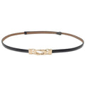 Ceinture Fine en Cuir pour Femme Modèle Adelina - La Ceinturerie