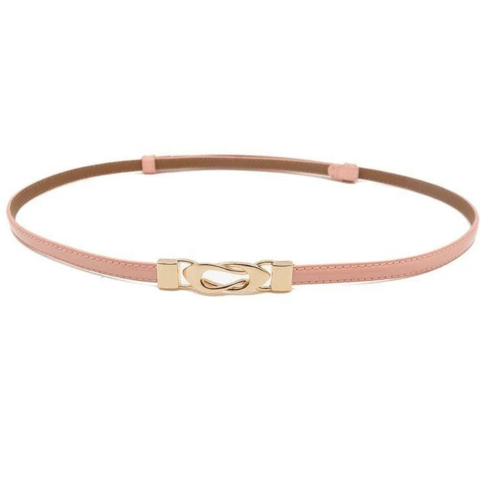 Ceinture Fine en Cuir pour Femme Modèle Adelina - La Ceinturerie
