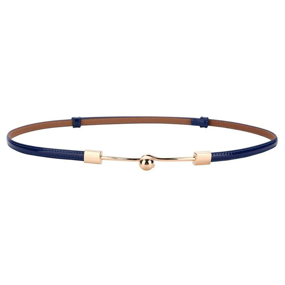 Ceinture Fine en Cuir pour Femme Modèle Agata - La Ceinturerie