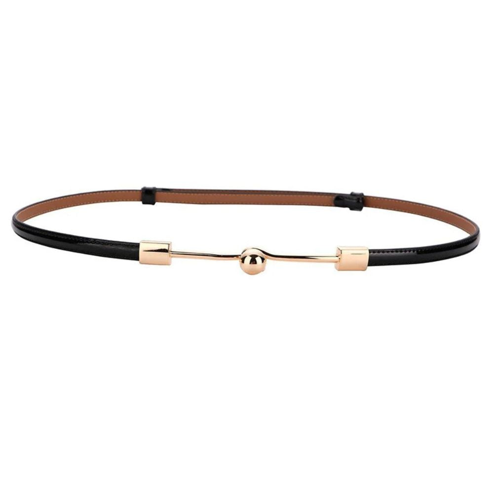 Ceinture Fine en Cuir pour Femme Modèle Agata - La Ceinturerie