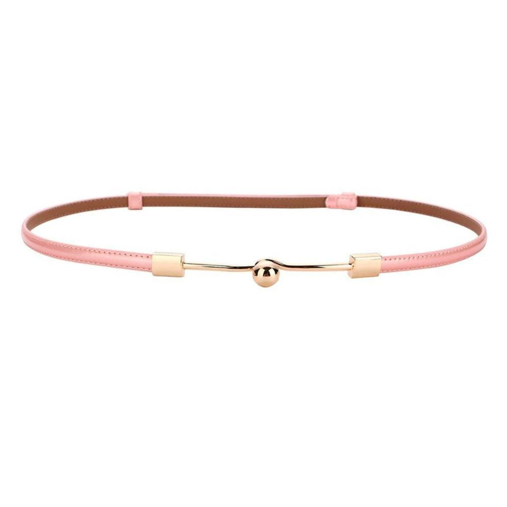 Ceinture Fine en Cuir pour Femme Modèle Agata - La Ceinturerie