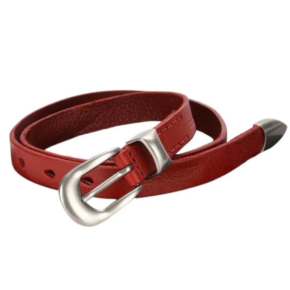 Ceinture Fine en Cuir pour Femme Modèle Elena