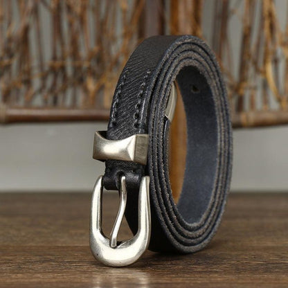 Ceinture Fine en Cuir pour Femme Modèle Elena