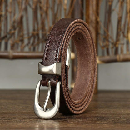 Ceinture Fine en Cuir pour Femme Modèle Elena