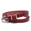 Ceinture Fine en Cuir pour Femme - La Ceinturerie