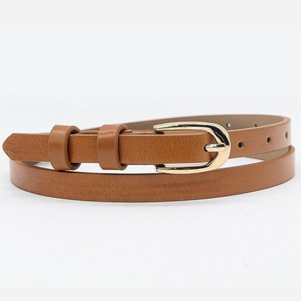 Ceinture Fine pour Femme Modèle Diopy - La Ceinturerie
